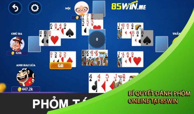 bí quyết đánh phỏm online tại 85win